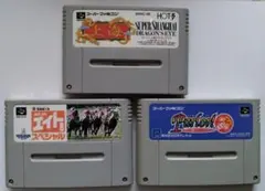 スーパーファミコン ソフト3本セット