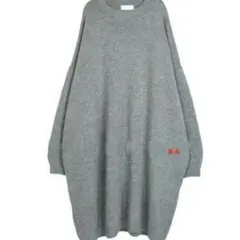 ロングワンピース ニット セーター 大きいサイズ ロングニット<