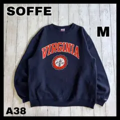 SOFFE カレッジスウェット バージニア大学 90s00s Y2K期 紺 Mのサムネイル