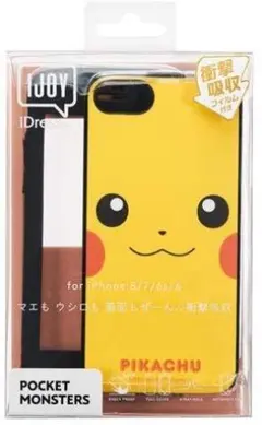 新品iPhoneSE3/SE2/87専用ポケモンピカチュウ衝撃吸収ケースフィルムのサムネイル