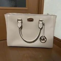 【一部新品】MICHAEL KORS 2way ハンドバッグ ベージュのサムネイル