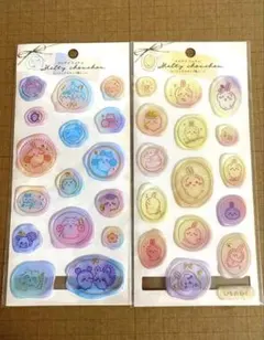 ちいかわ メルティシュシュ シーリングスタンプ風シール