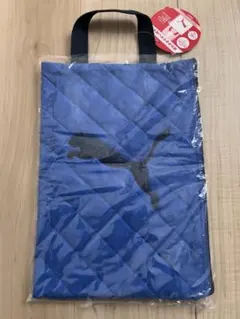 PUMAファスナー付きシューズケース(ブルー)