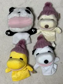 スヌーピー　ぬいぐるみ演劇　4点セット