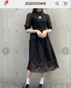 最終値下げ TITTY&CO半袖ワンピースのサムネイル