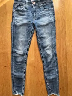 RODEO CROWNS スキニーデニム ブルー　25インチ