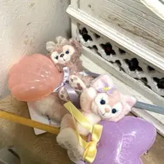 ディズニーシー　シェリーメイ　リーナベル　ぬいぐるみスティック２点