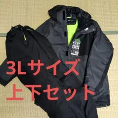 ワークマン X Shelter 断熱α 防水防寒スーツ チャコール 3L