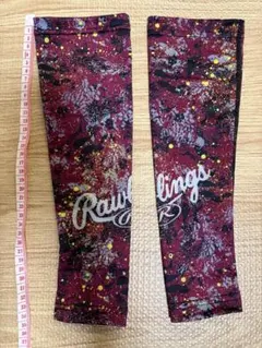Rawlings アームスリーブ 赤紫色のサムネイル