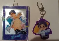Free! オケコン ご当地アクリルキーホルダー＆クリアカード 怜②のサムネイル