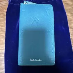 Paul Smith ターコイズ フラグメントケース