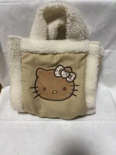 ハローキティ フェイクムートンバッグ
