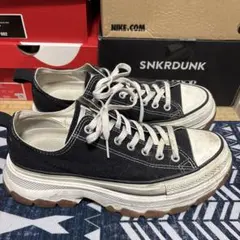 CONVERSE ALL STAR 厚底 スニーカー ブラックのサムネイル