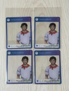 名探偵コナン　特典クリアカード　4枚　諸伏高明　アニメイト