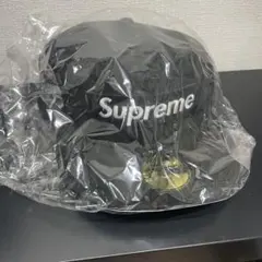 t*2様 ニューエラ✖️ シュプリーム　黒キャップ　7 1/2