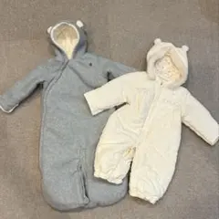 クマ耳付きフリースアウター