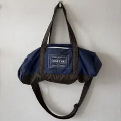 PORTER ショルダーバッグ ネイビー/ブラウンのサムネイル