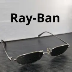 Ray-Ban ヴィンテージ レディースサングラスメタルフレーム 度無し
