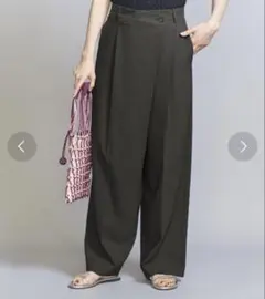 ユナイテッドアローズ BEAUTY & YOUTH ラップパンツ　ダークグレー