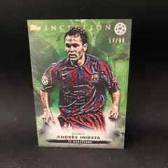 22-23 Topps Inception UCC Iniesta 14/99