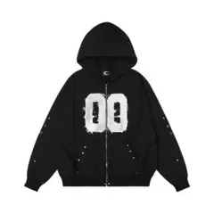 COZY WORLD WIDE 00KIGHT CLUB ZIP HOODIE - メルカリ