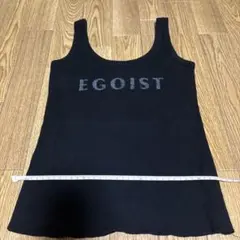 EGOIST ブラック タンクトップ
