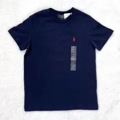 ◆新品 ラルフローレン キッズ コットンTシャツ 5/110120 ネイビー◆