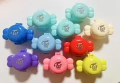 TWICE ガチャガチャキャラクターリング 10個セット ＊黄色のみ売り切れです