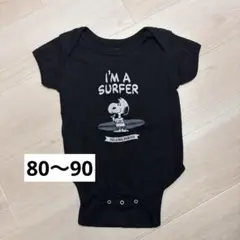 SNOOPY SURF SHOP スヌーピー ロンパース 80-90cm 24mのサムネイル
