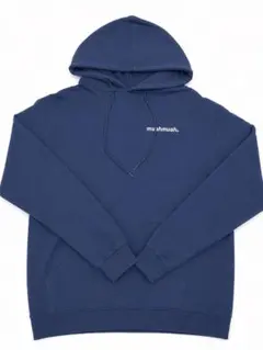 シンプルなブルーパーカー muahmuah.ロゴ入りのサムネイル