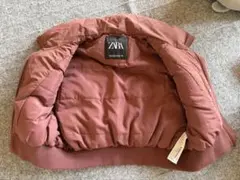 美品⭐️ZARA クロップベスト　ショート丈ダウンベスト