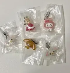 【24時間以内匿名発送】サンリオ ゆるっとめじるしアクセサリー 5個セット