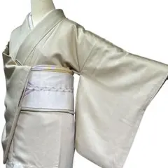 AA57愛華 着物 付け下げ シワトウ 花柄 正絹 - メルカリ