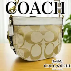 希少 COACH ワンショルダー バッグ 肩掛け y2k ミニ ハンドバッグ