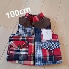キッズ　ベスト　100cm