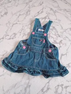 ミキハウス　ダブルビー　ジャンスカ　ワンピース　スカート