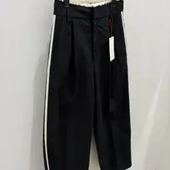 maison celon side slit slim pants - メルカリ
