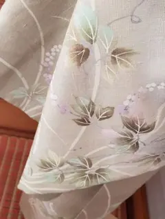 【逸品＊】紬の訪問着　染め紬　小糸染芸