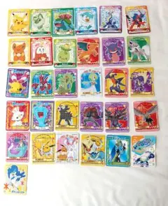 美品！　ポケモンカレーシール　31種類