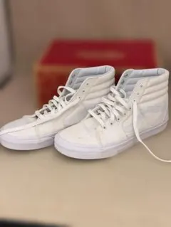 【27cm｜箱あり】VANS SK8-HI（スケハイ） 白True White