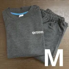 メンズ　長袖　長ズボン　上下セット　セットアップ　パジャマ　M