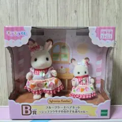 フルーツケーキペアセット ショコラウサギの親子