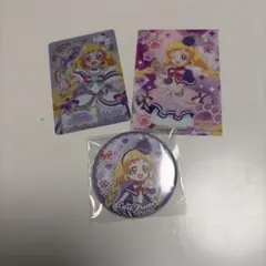 プリキュア　わんだふる　キュアフレンディ　まとめ売り　カード2枚　缶バッジ
