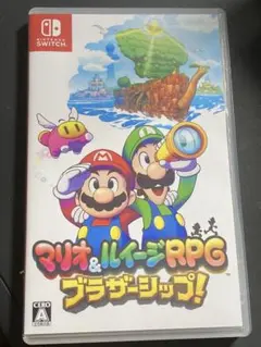 ニンテンドースイッチ　マリオ＆ルイージRPG　ブラザーシップ　中古