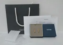 TSUTSUMI K10イエローゴールドピアスのサムネイル