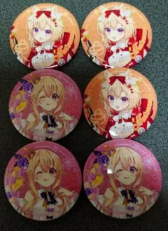 ごちうさ　ご注文はうさぎですか？　缶バッジ　アトレ　エル　ナツメ