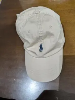 〈値下げ〉Polo Ralph Lauren ベージュキャップ