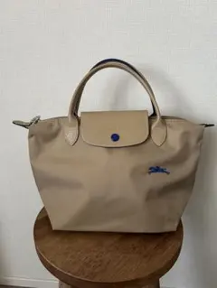 LONGCHAMPロンシャン ルプリアージュ クラブ　S ベージュ