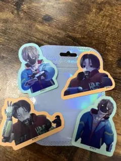 ミルキーサブウェイ マンガ展 モバイルステッカーセット カート&マックス