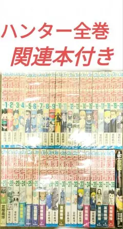 ハンターハンター全巻セット関連本付き